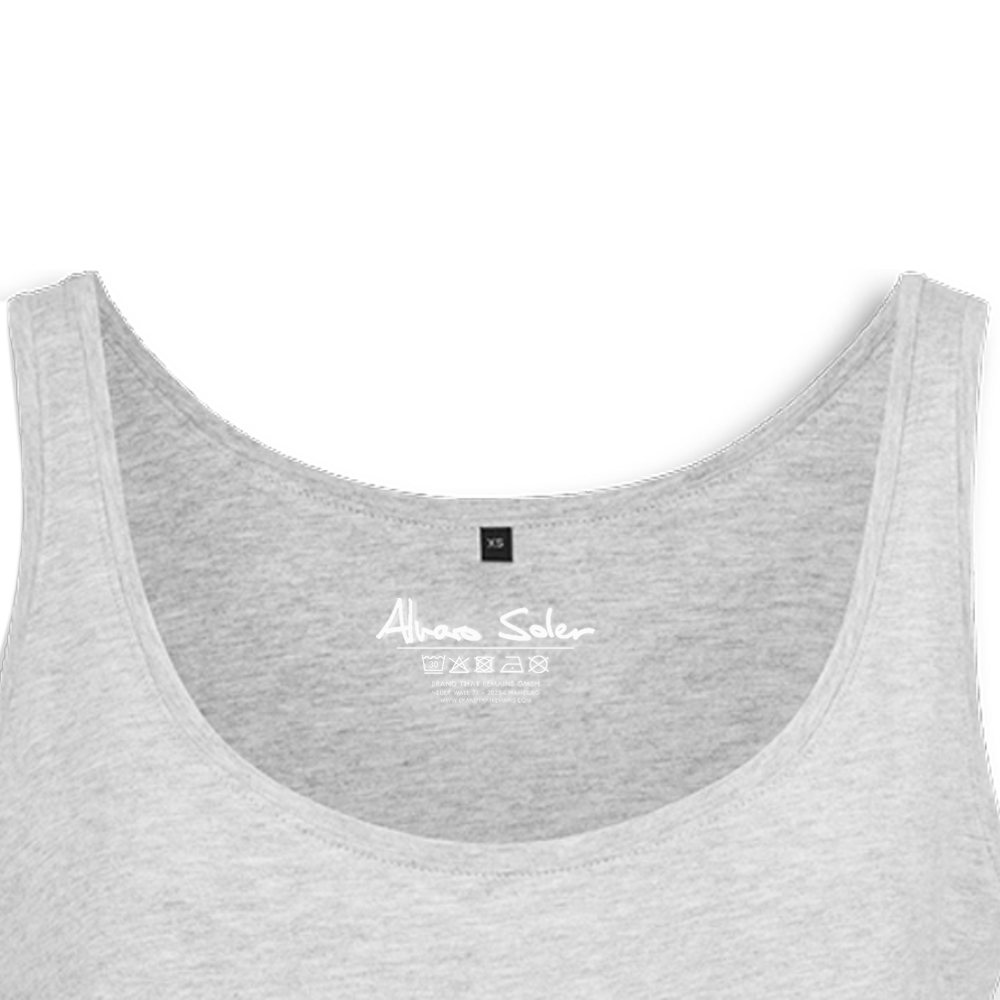 Alvaro Soler Girl Tanktop Shirt Heather Grey