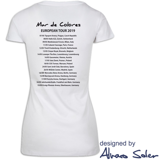 Alvaro Soler T-Shirt Girl Tour Weiß