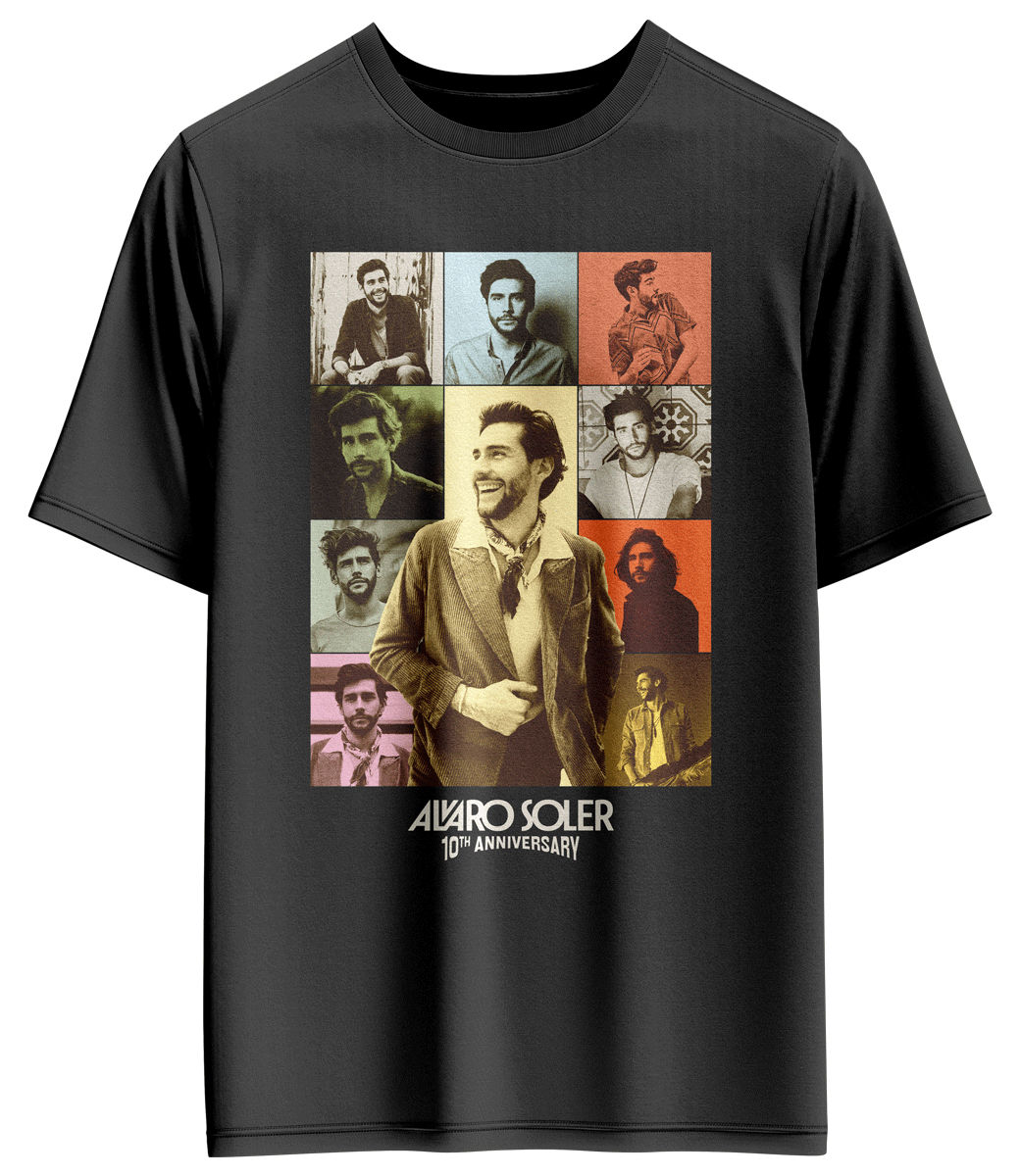 Alvaro Soler T-Shirt 10th Anniversary schwarz
