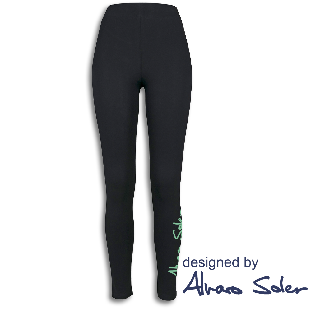 Alvaro Soler Leggings Schwarz