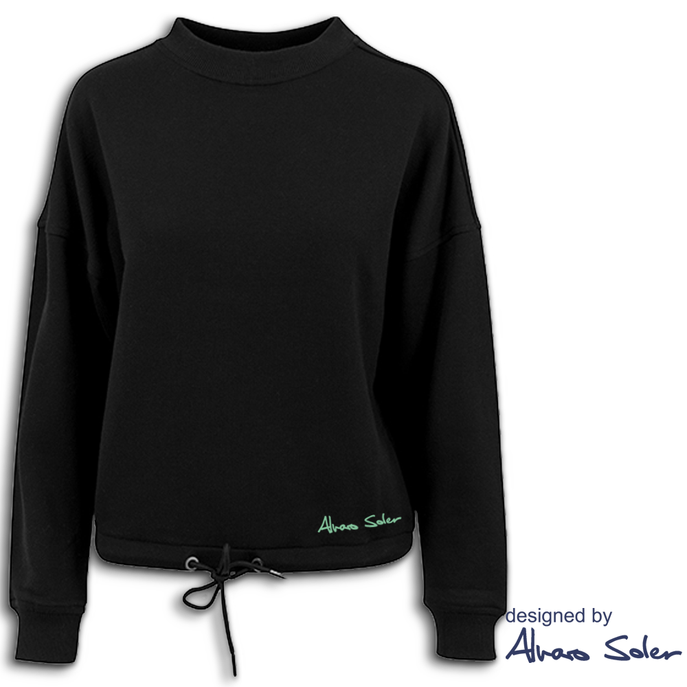 Alvaro Soler Crop Top Shirt Schwarz