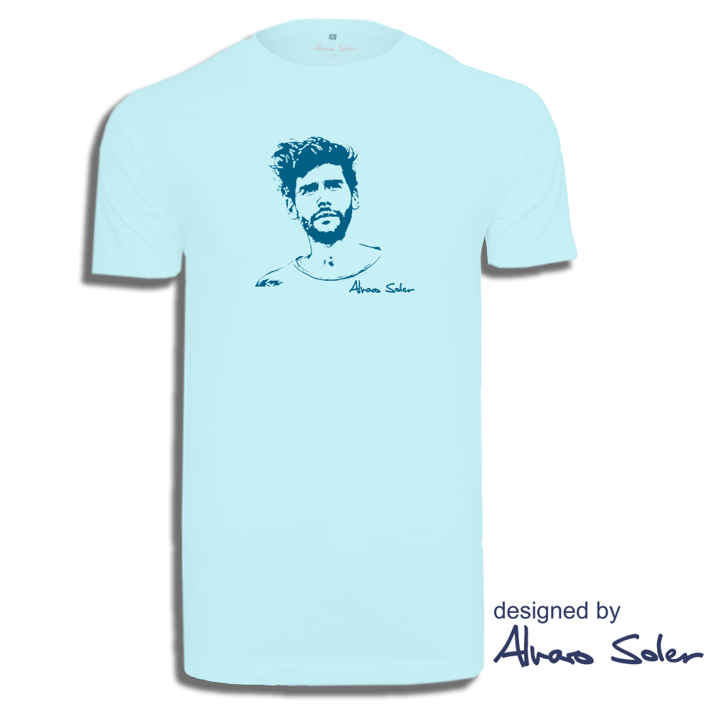 Alvaro Soler T-Shirt Unisex Sky Blue