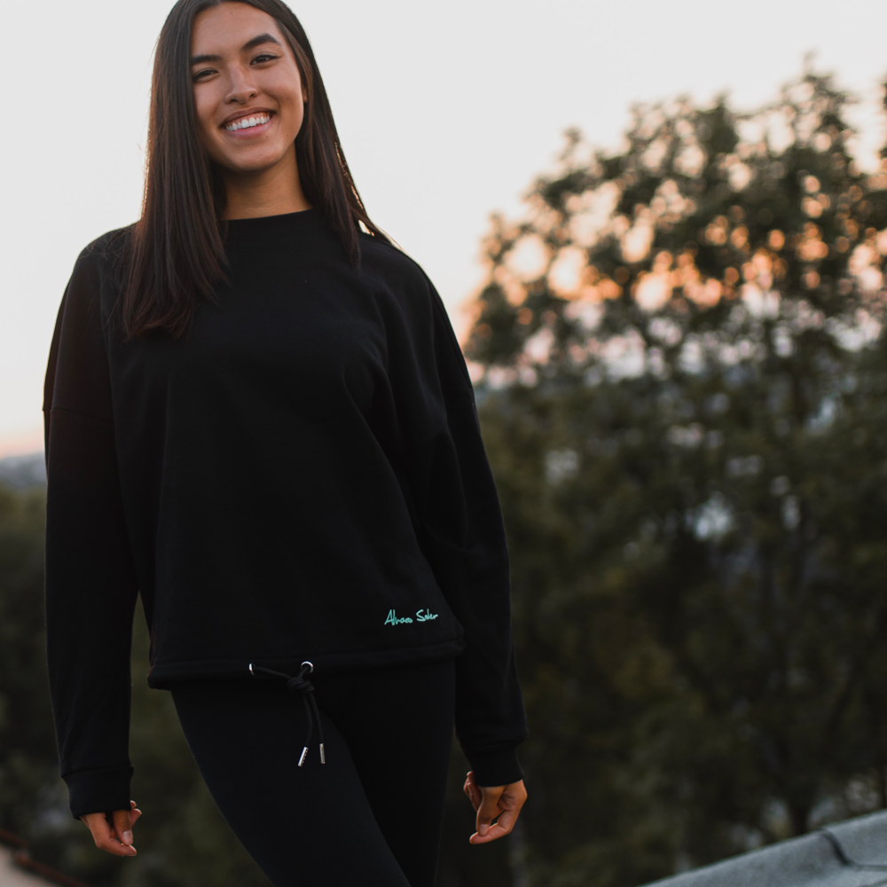 Alvaro Soler Crop Top Shirt Schwarz