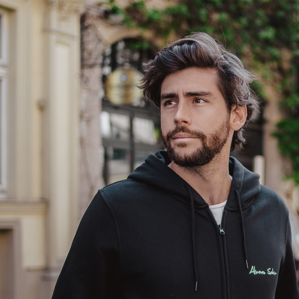 Alvaro Soler Hooded Zipper Unisex