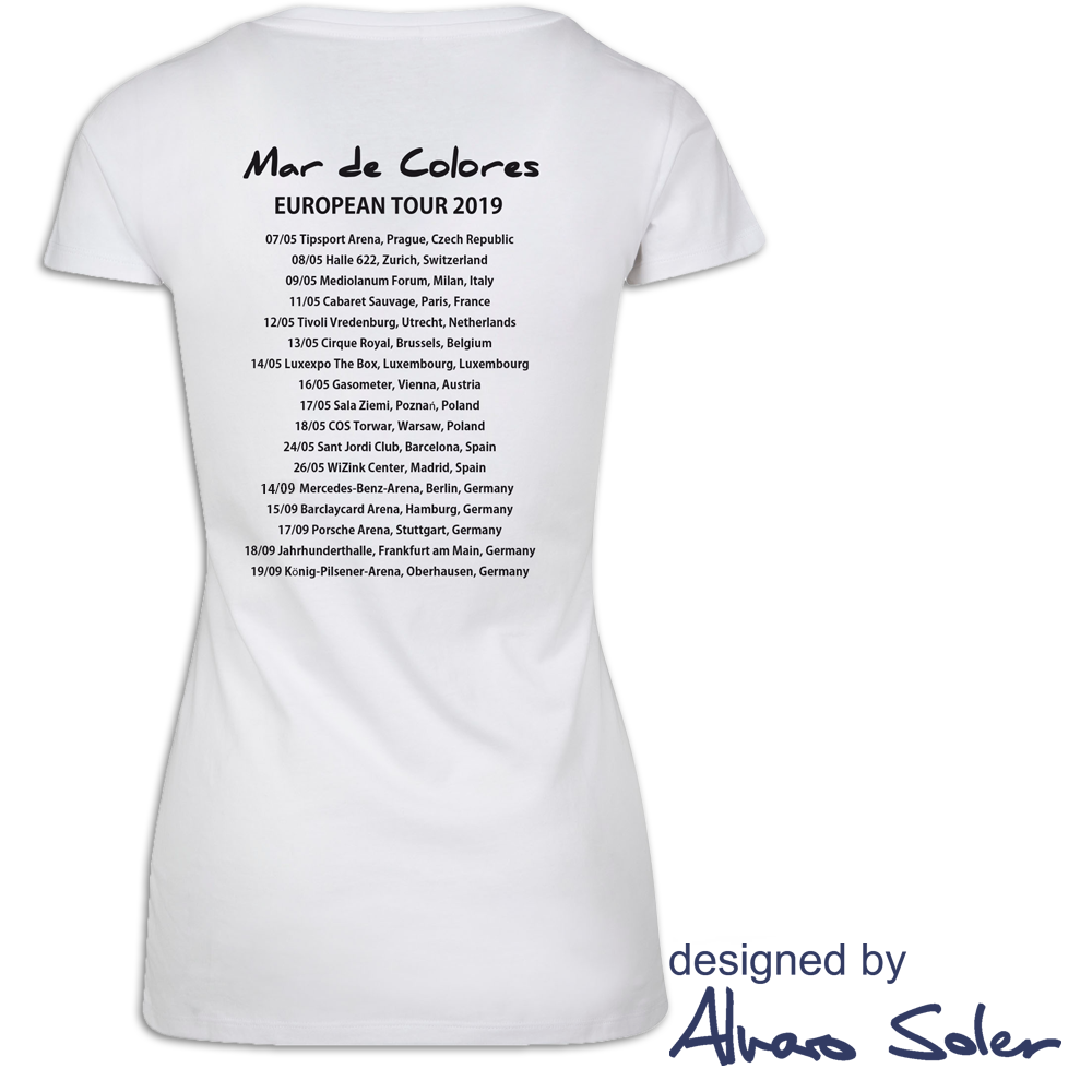 Alvaro Soler T-Shirt Girl Tour Weiß