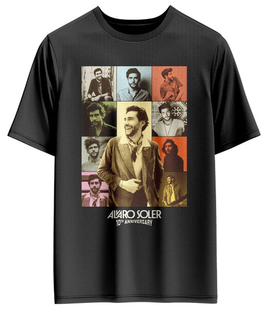 Alvaro Soler T-Shirt 10th Anniversary schwarz