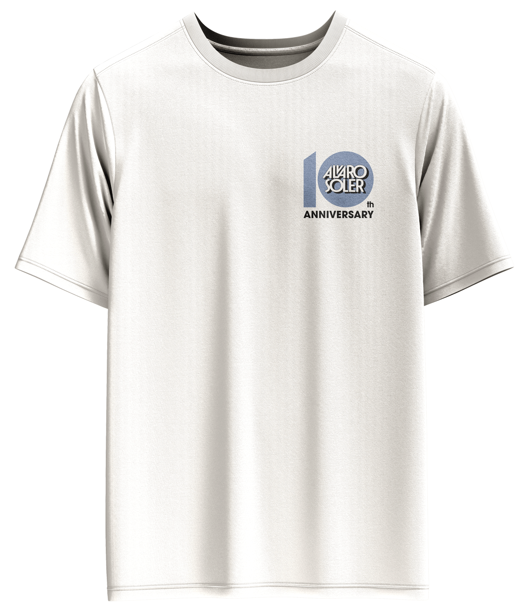 Alvaro Soler T-Shirt 10th Anniversary weiß