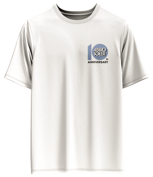 Alvaro Soler T-Shirt 10th Anniversary weiß