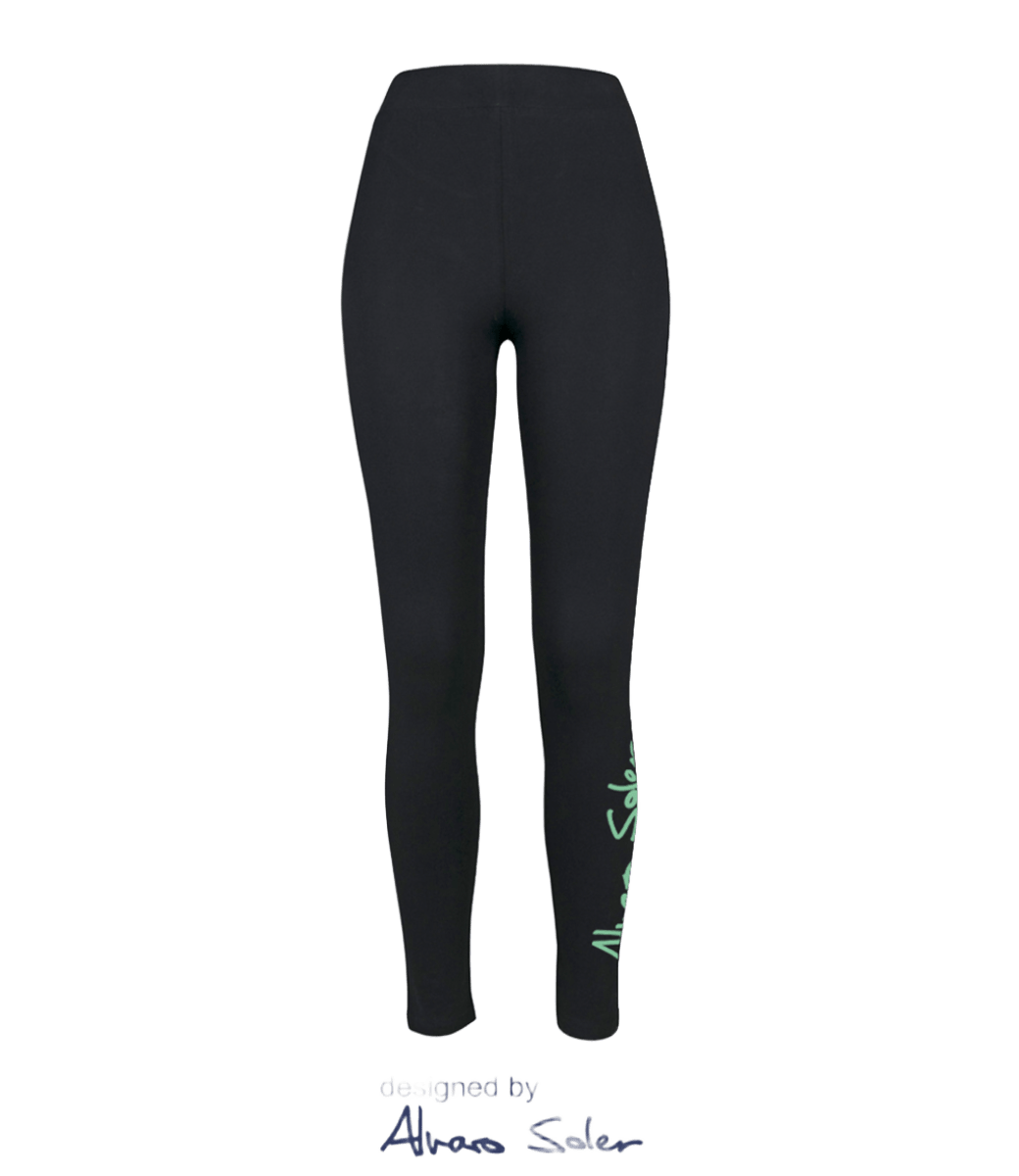 Alvaro Soler Leggings Schwarz