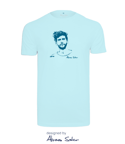 Alvaro Soler T-Shirt Unisex Sky Blue