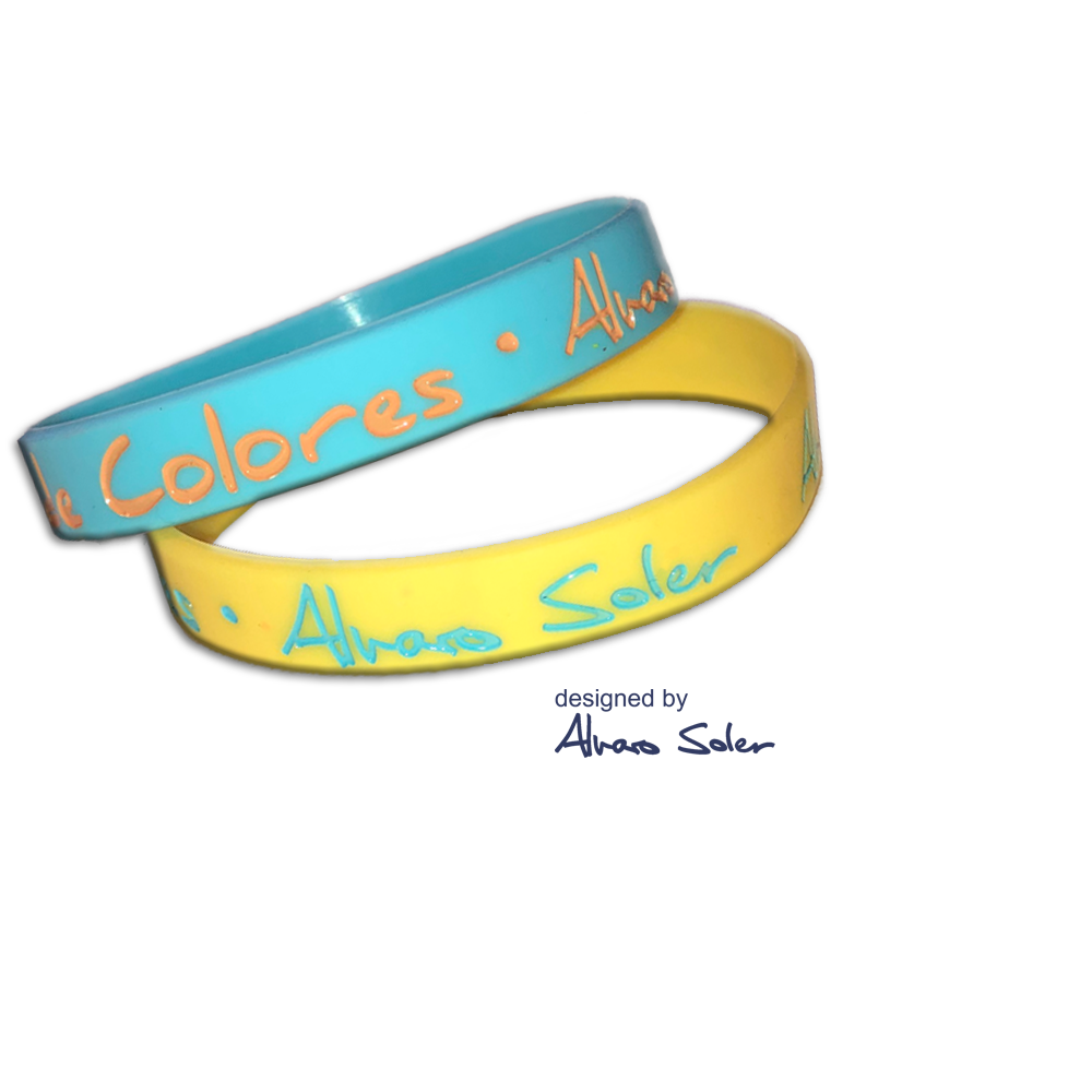 Alvaro Soler Armband-Set Blau/Gelb