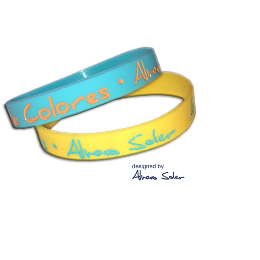 Alvaro Soler Armband-Set Blau/Gelb