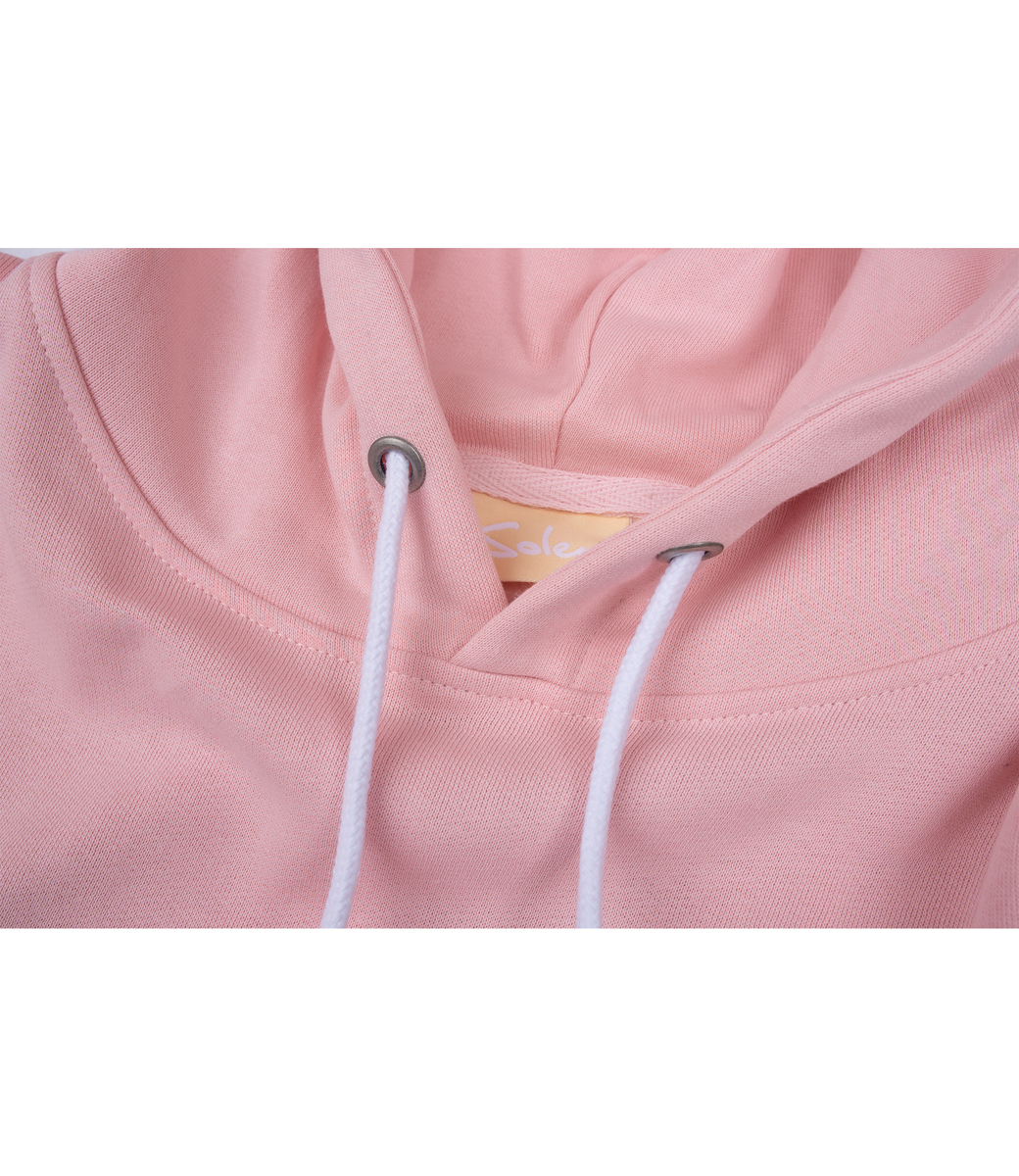 Sudadera Soler verde brillante / rosa