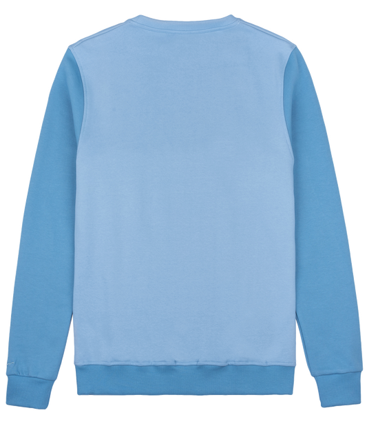 Sudadera Soler de cuello redondo azul